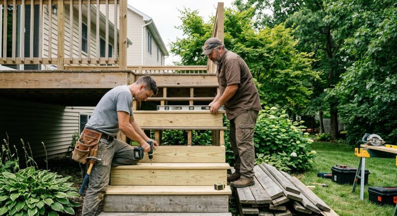 Wood Stairs Service