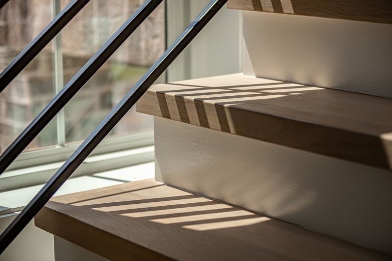 Wood Stair Railing Repair in Kansas City, KS