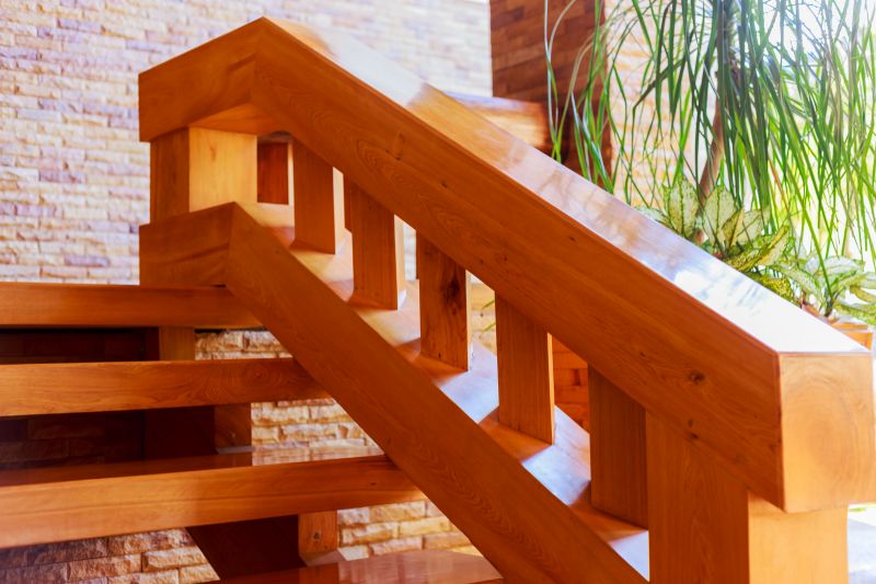 Wooden Banister Installation in Kansas City, KS