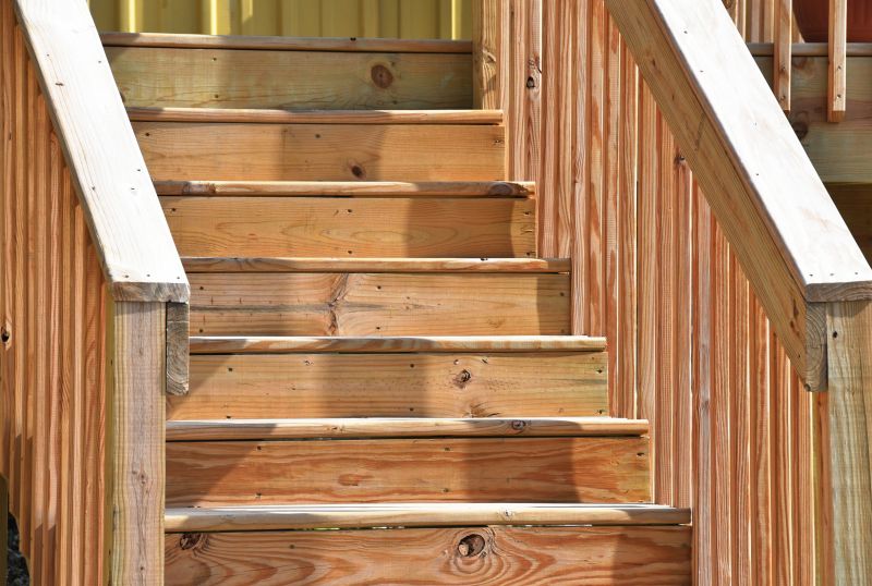 Wooden Steps Installation in Olathe, KS
